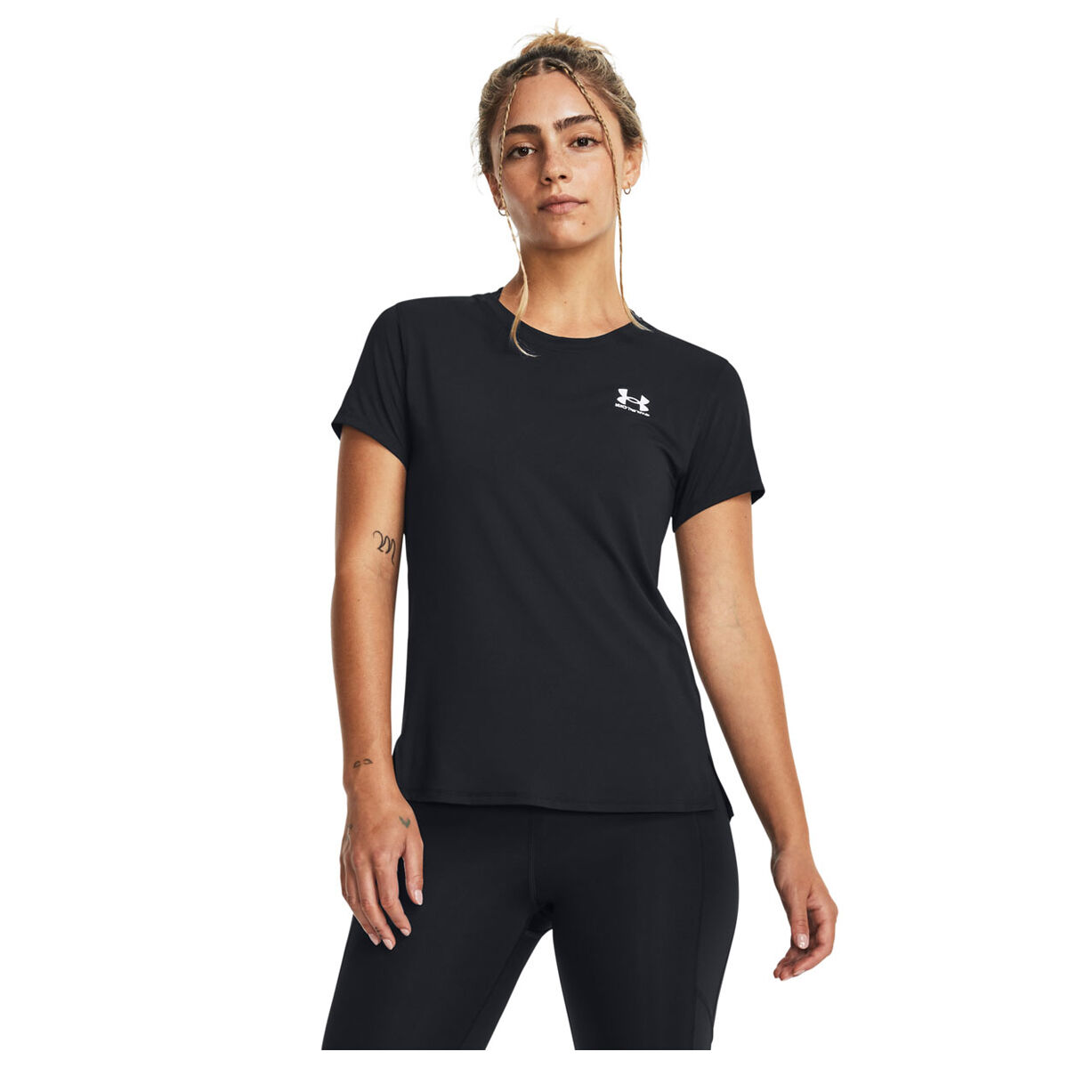 Under Armour Womens Iso-Chill Tee Black XL