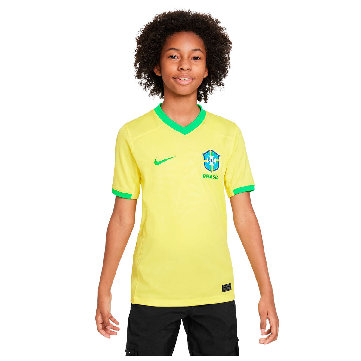 Nike Dri-FIT Brazil T-Shirt - Dynamic Yellow