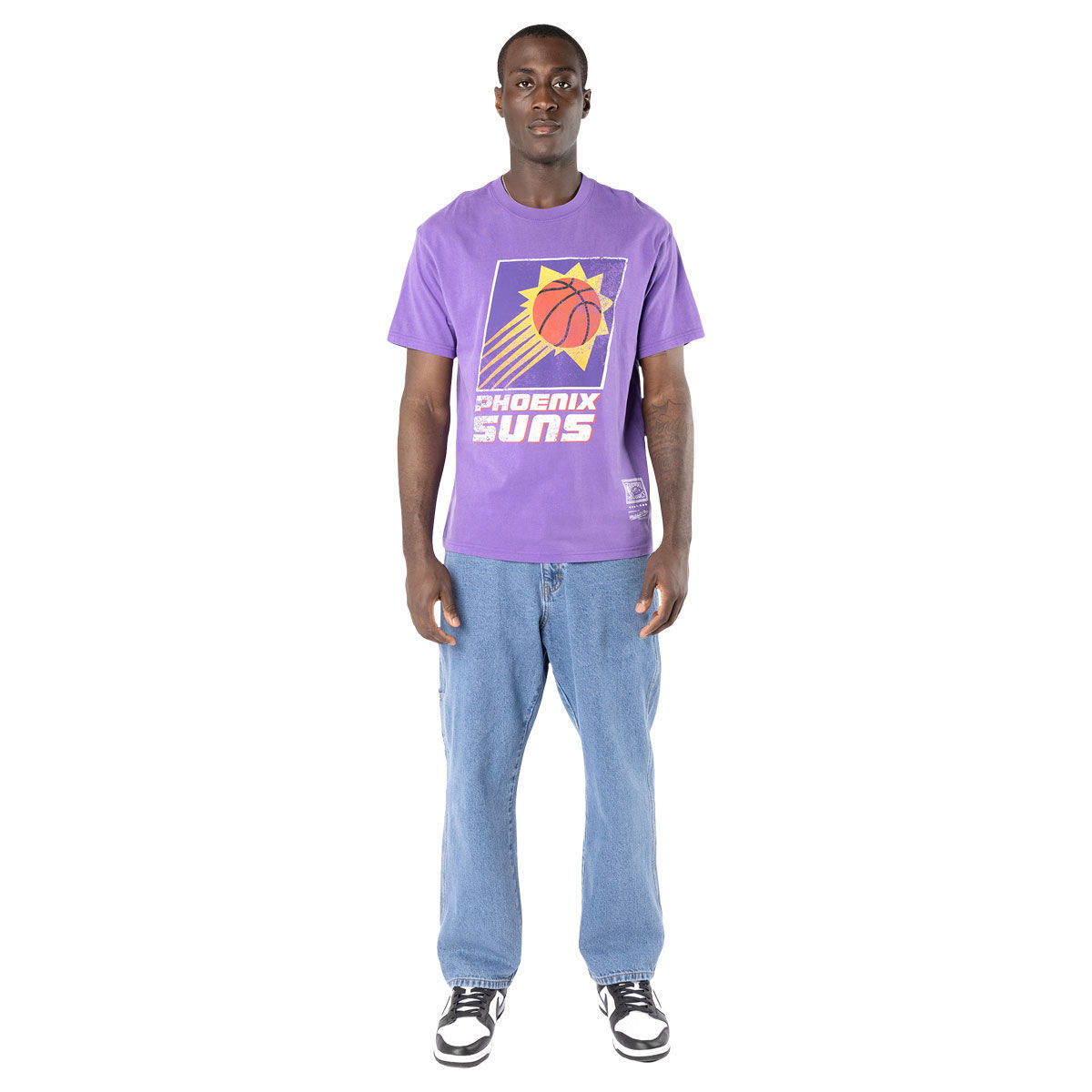 Phoenix Suns Vintage Hardwood Classics Big Logo NBA T-Shirt