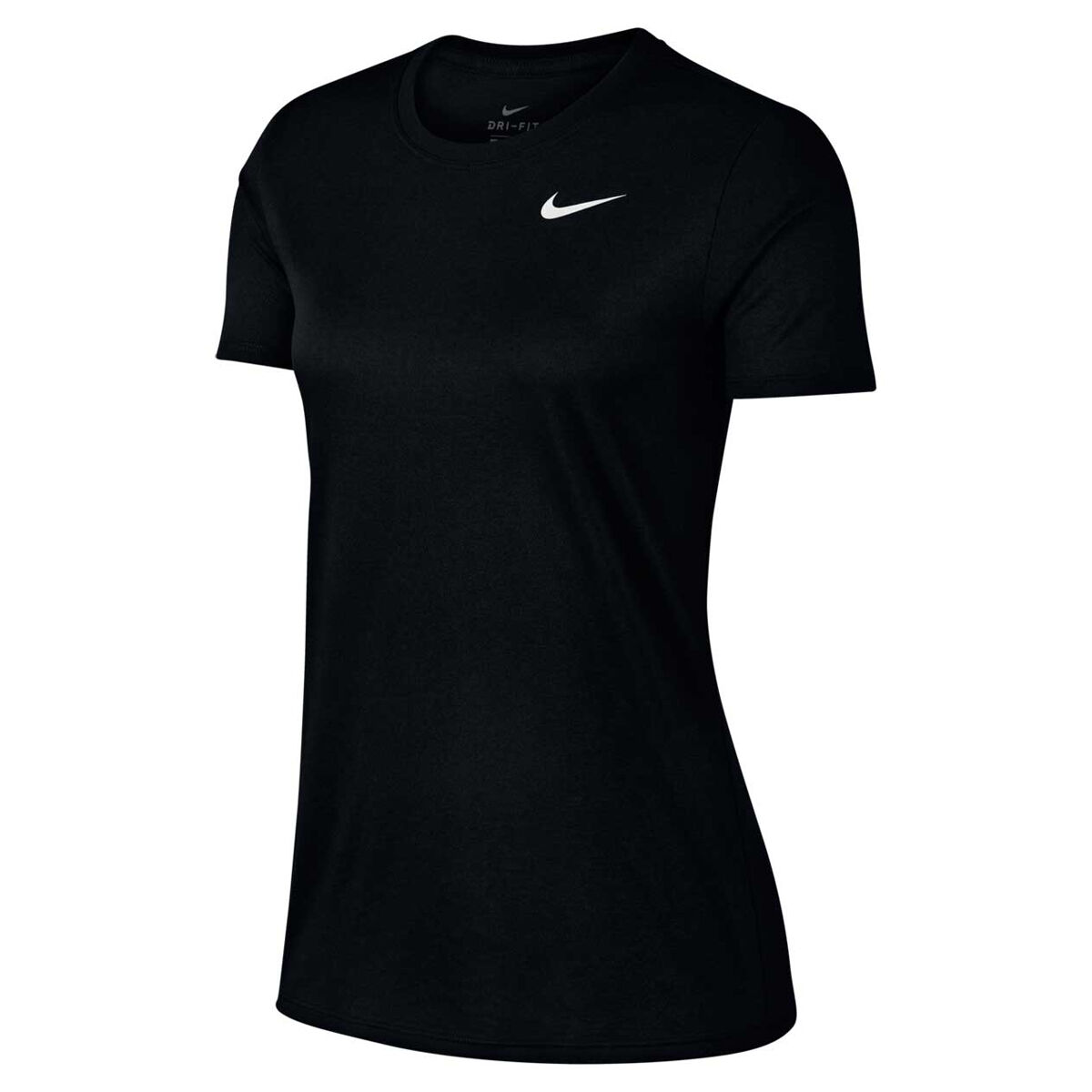 Nike Womens Dri-FIT Legend Training Tee Black / White XS | Rebel Sport