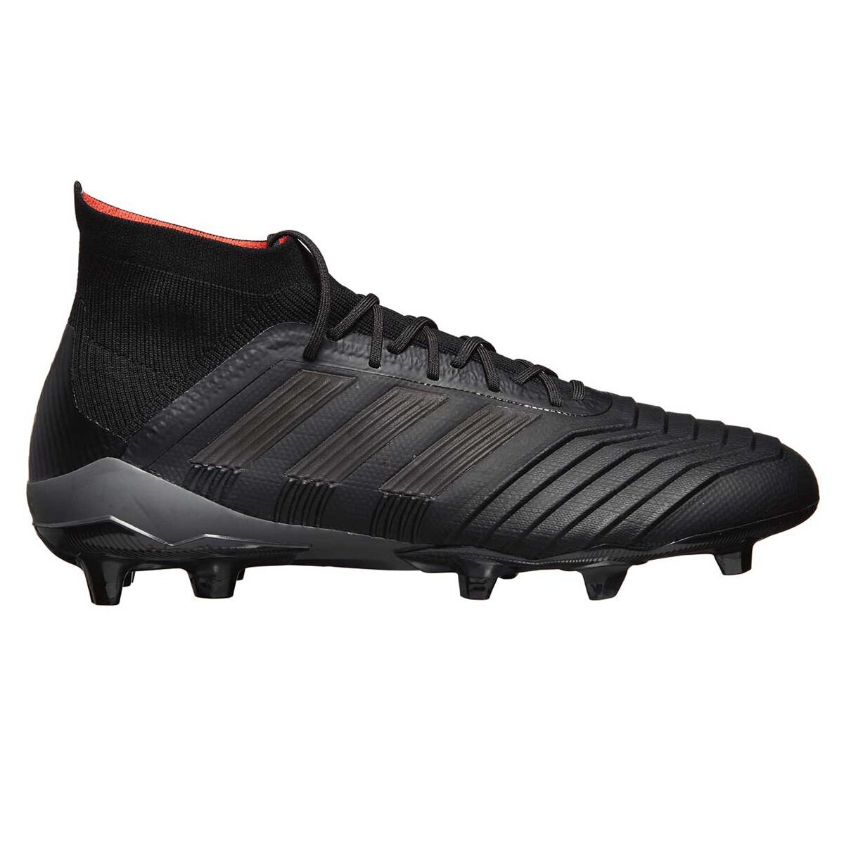 black adidas football shoes