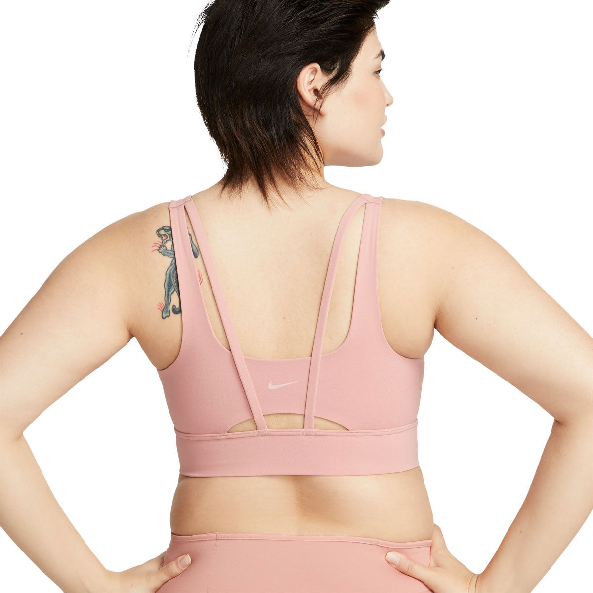 Alate Ellipse Medium-Support Padded Longline Sports Bra by Nike Online, THE ICONIC