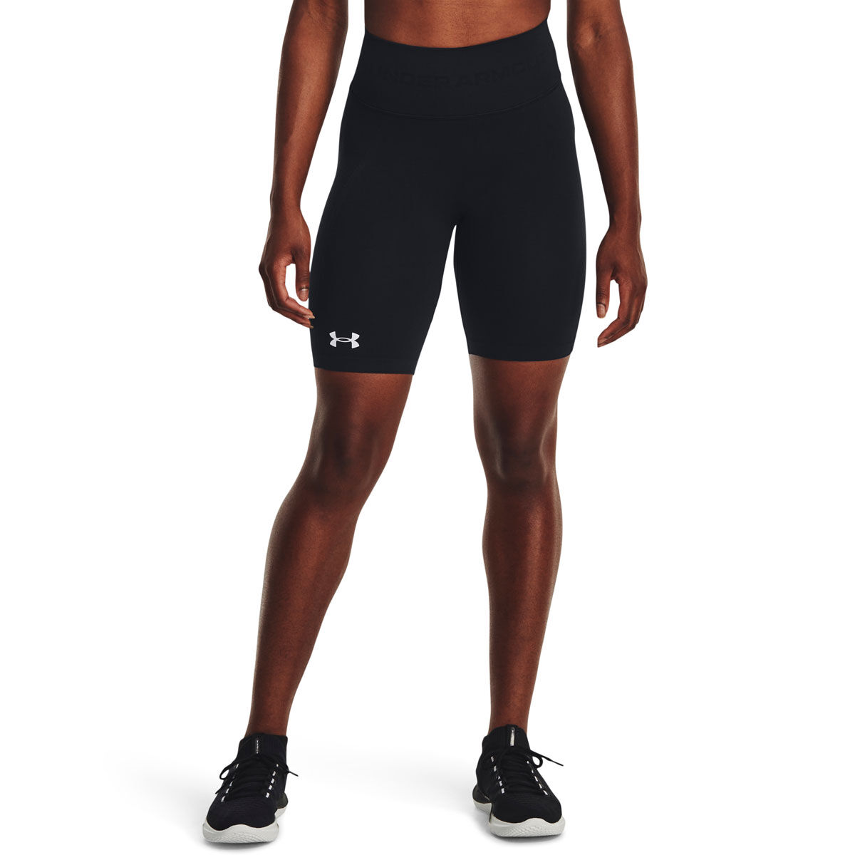 Under Armour Womens UA Train Seamless Shorts Black XL | Rebel Sport