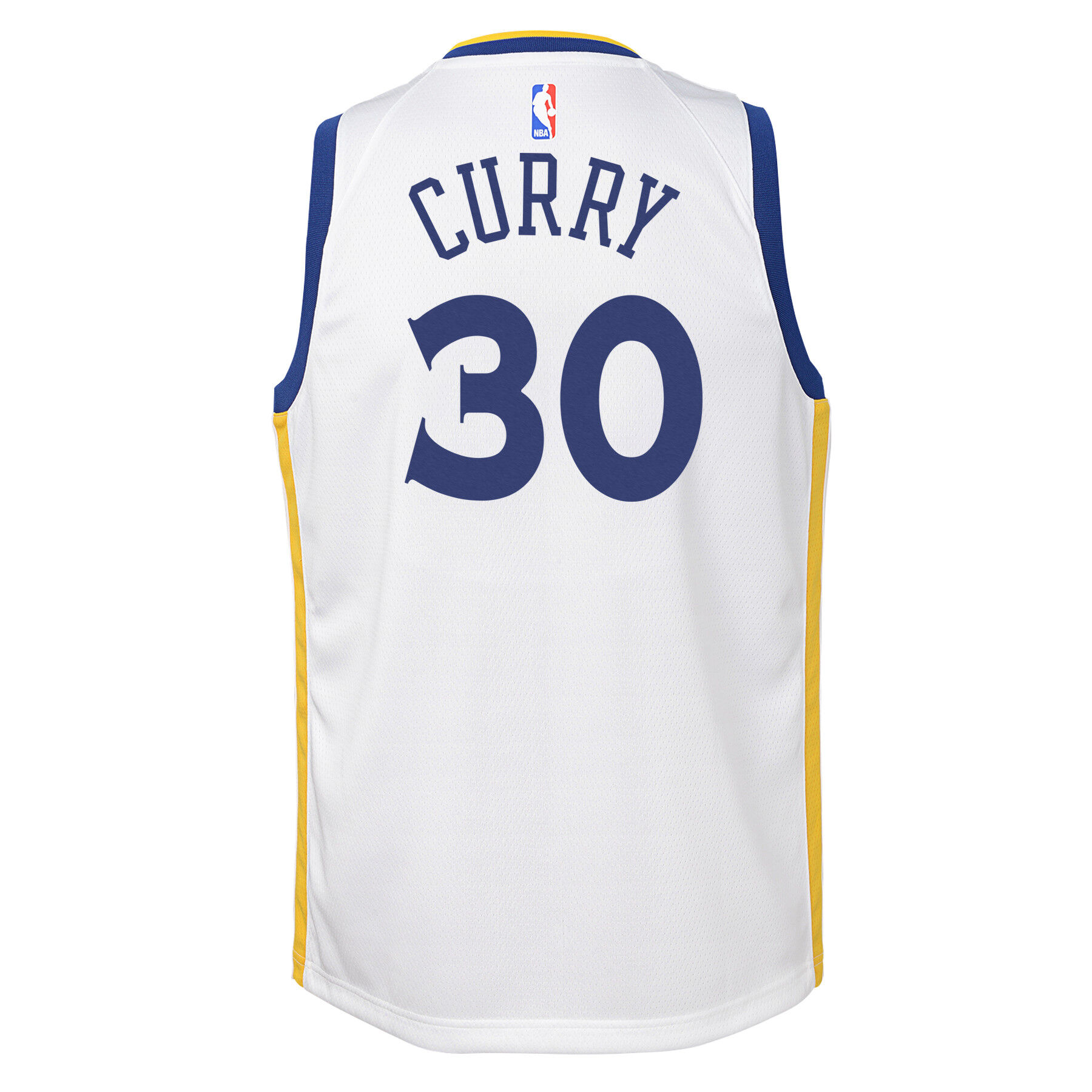 Nike Golden State Warriors Steph Curry Association 2019 Kids Swingman Jersey