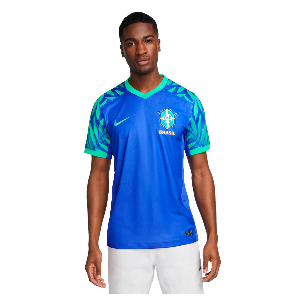 Nike Brazil 2023 Stadium Away Dri-FIT Football Jersey Blue XL
