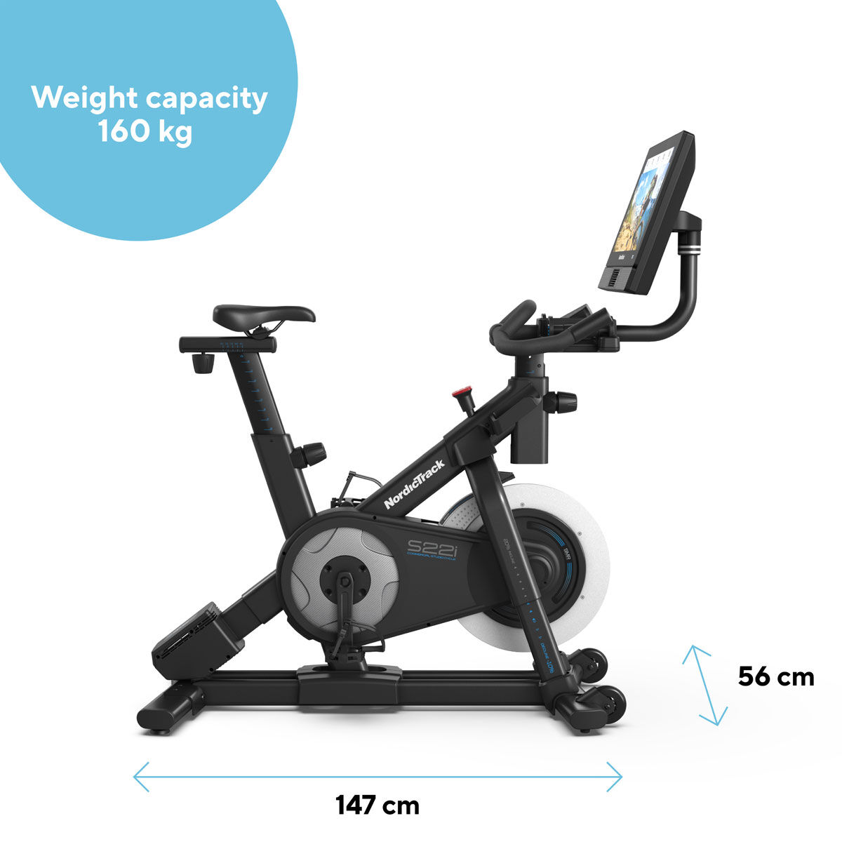 Stationary bike sale stand rebel sport