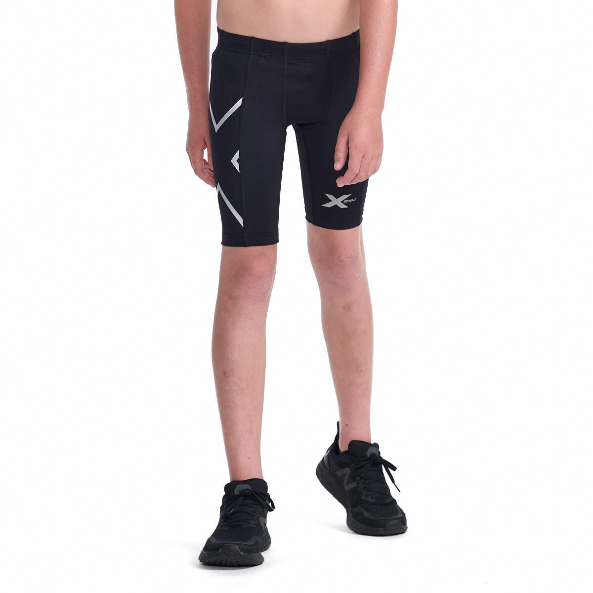 SKINS A200 Compression Half Tights Youth [black]