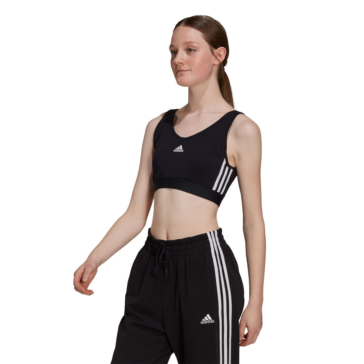 Adidas crop sale top bra