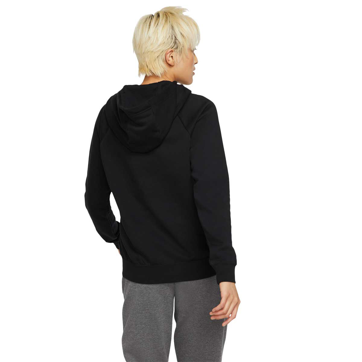 nike womens sportswear essentials full zip hoodie