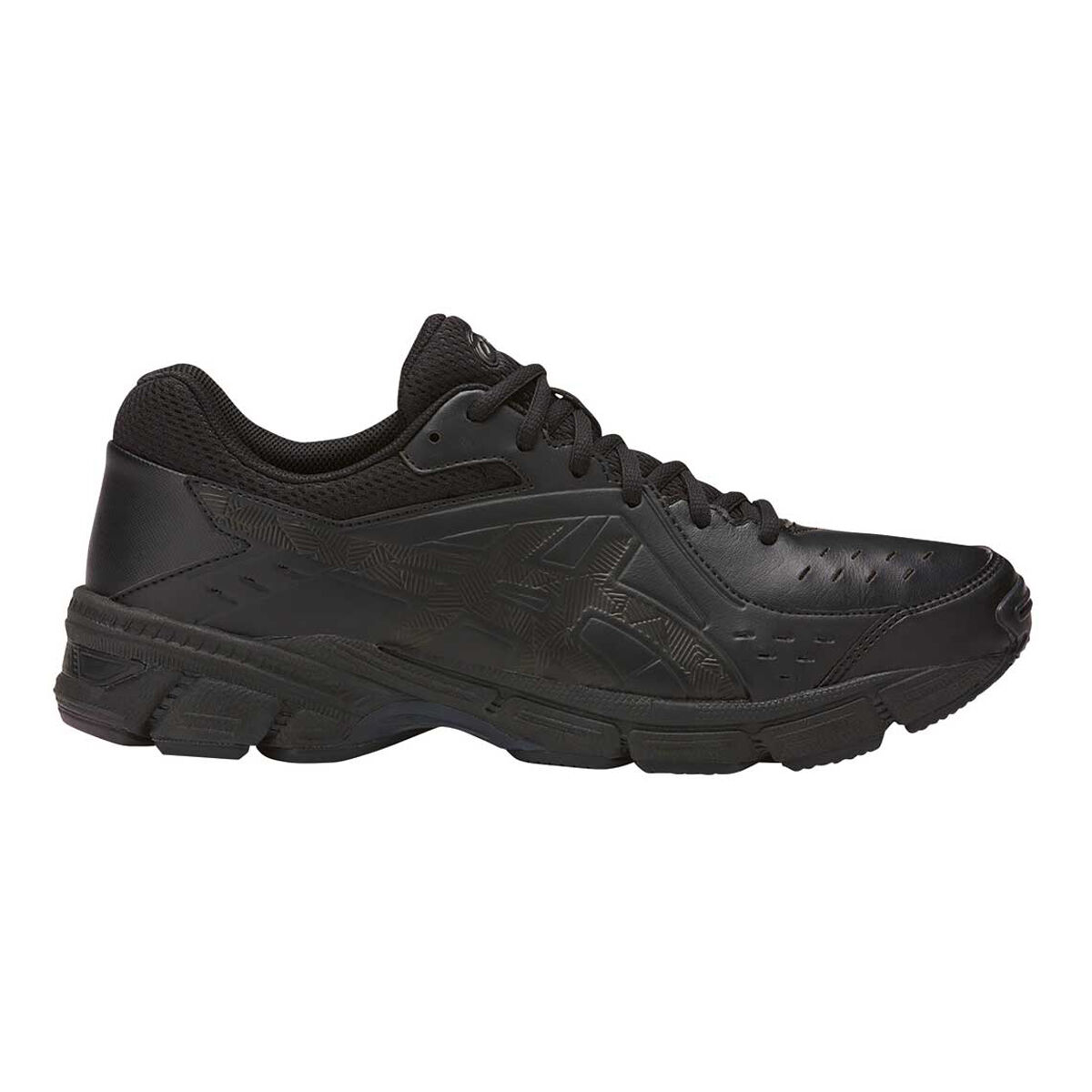 التنقل asics black leather shoes 