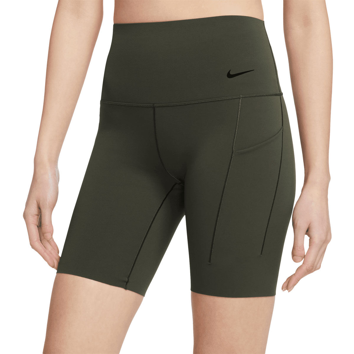 Nike Womens Dri-FIT Universa Medium Support High Waisted Shorts