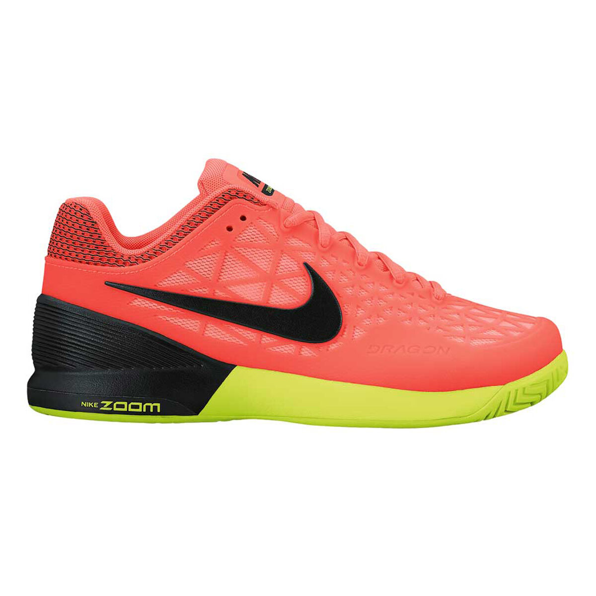 orange womens tennis shoes