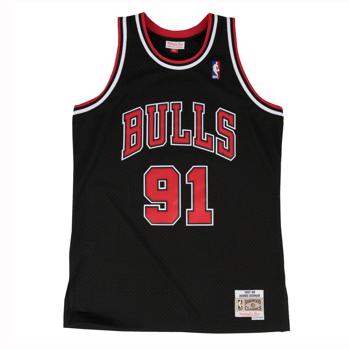 NBA Chicago Bulls Dennis Rodman Swingman Jersey Red, Large : :  Sports, Fitness & Outdoors