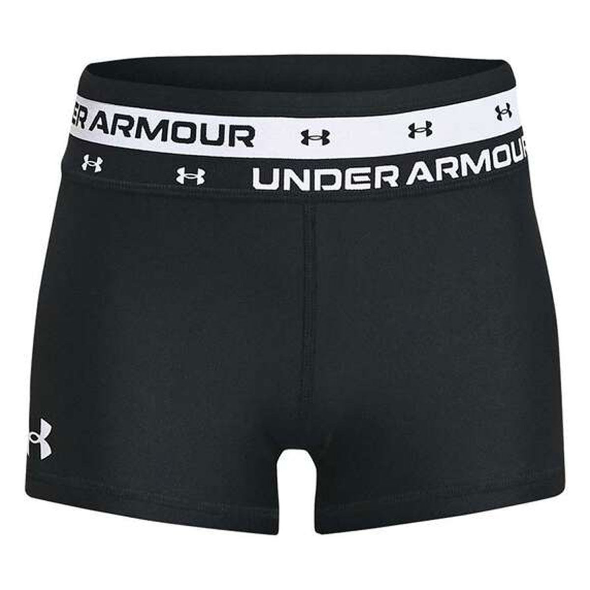  Under Armour Men's HeatGear Armour Mid Compression Shorts SM  Black : Clothing, Shoes & Jewelry