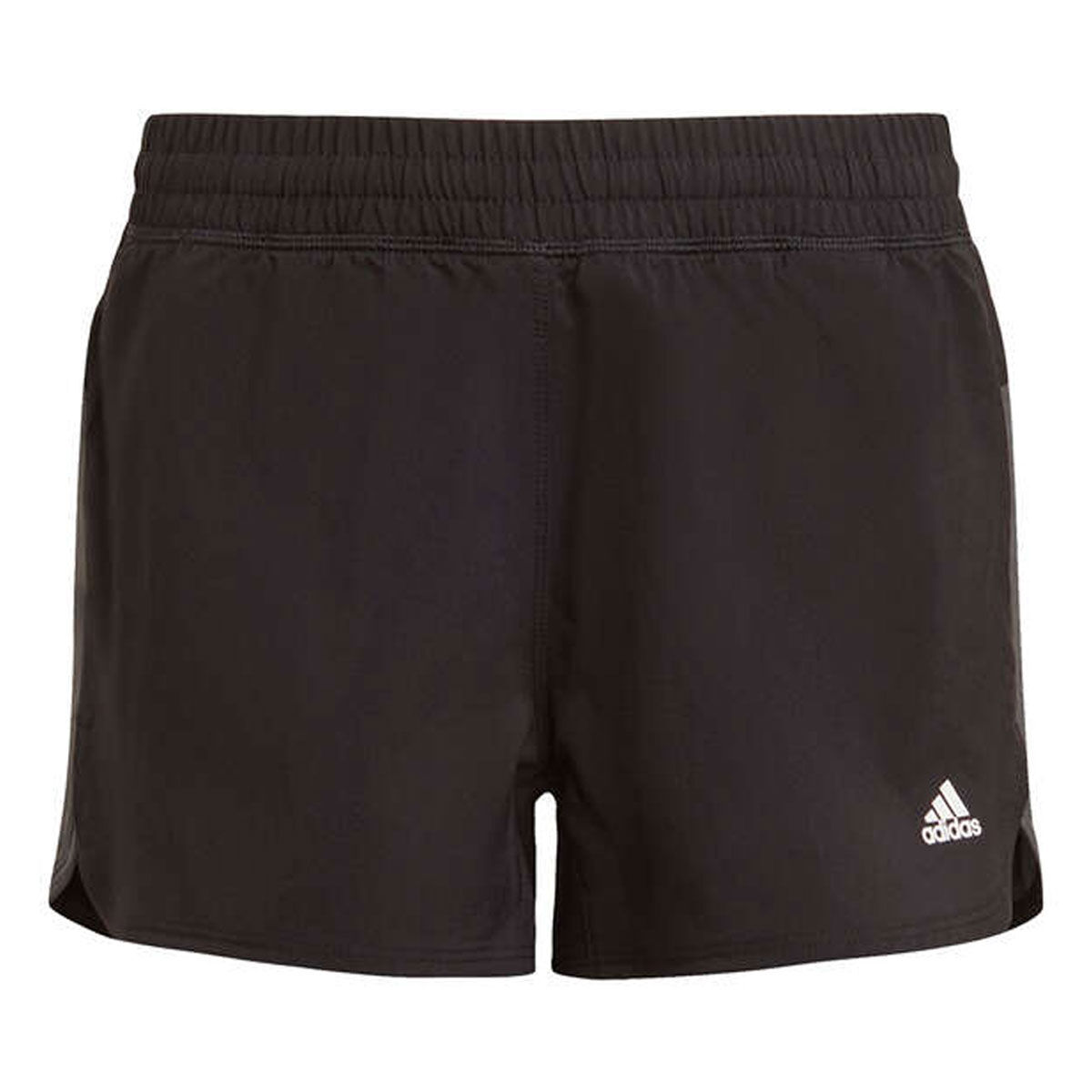 adidas Girls Aeroready Pacer Shorts Black 8 | Rebel Sport