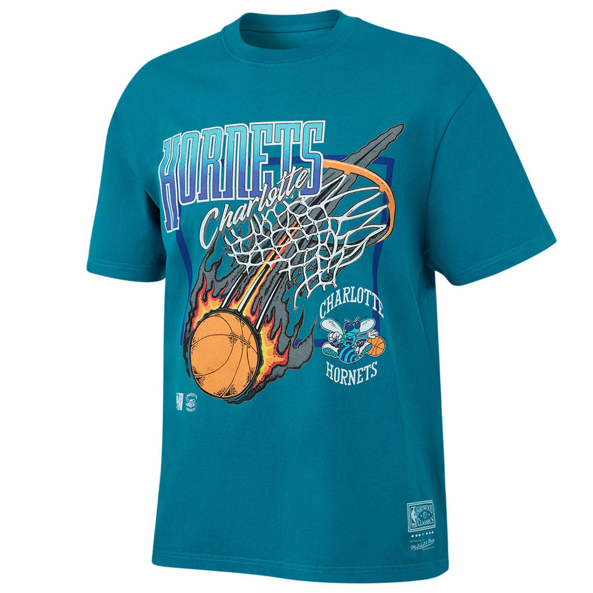 Charlotte Hornets Home Team Lightweight Windbreaker By Mitchell & Ness -  Mens