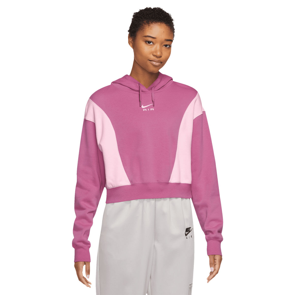 Pink nike sales air hoodie