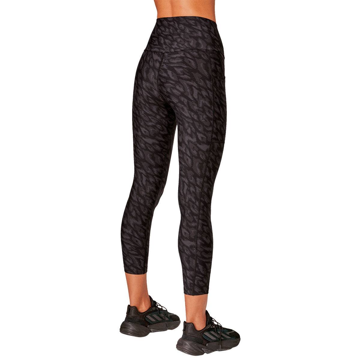 Peach Me Workout Leggings- Black. Women's Workout Tights- Running Bare