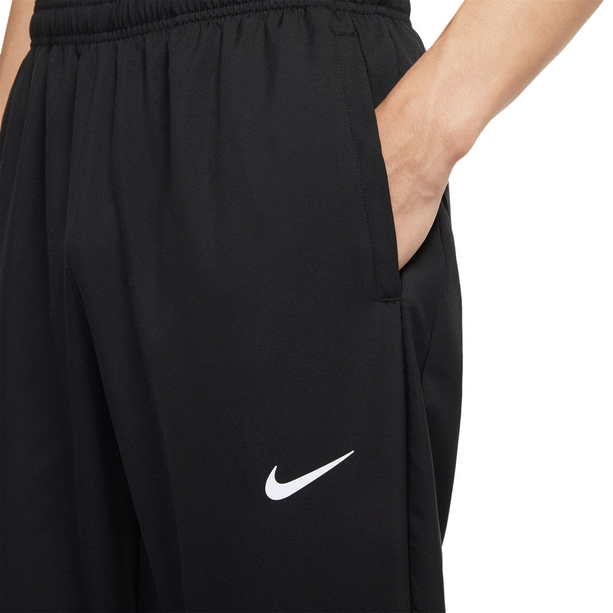 Nike Mens DriFIT Fleece Tapered Running PantsBlack  Hibbett  City Gear