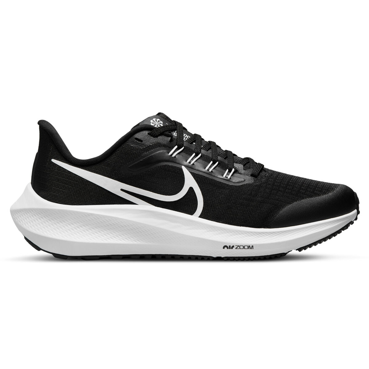 Nike Air Zoom Pegasus 39 GS Kids Running Shoes Black/White US 1 | Rebel ...