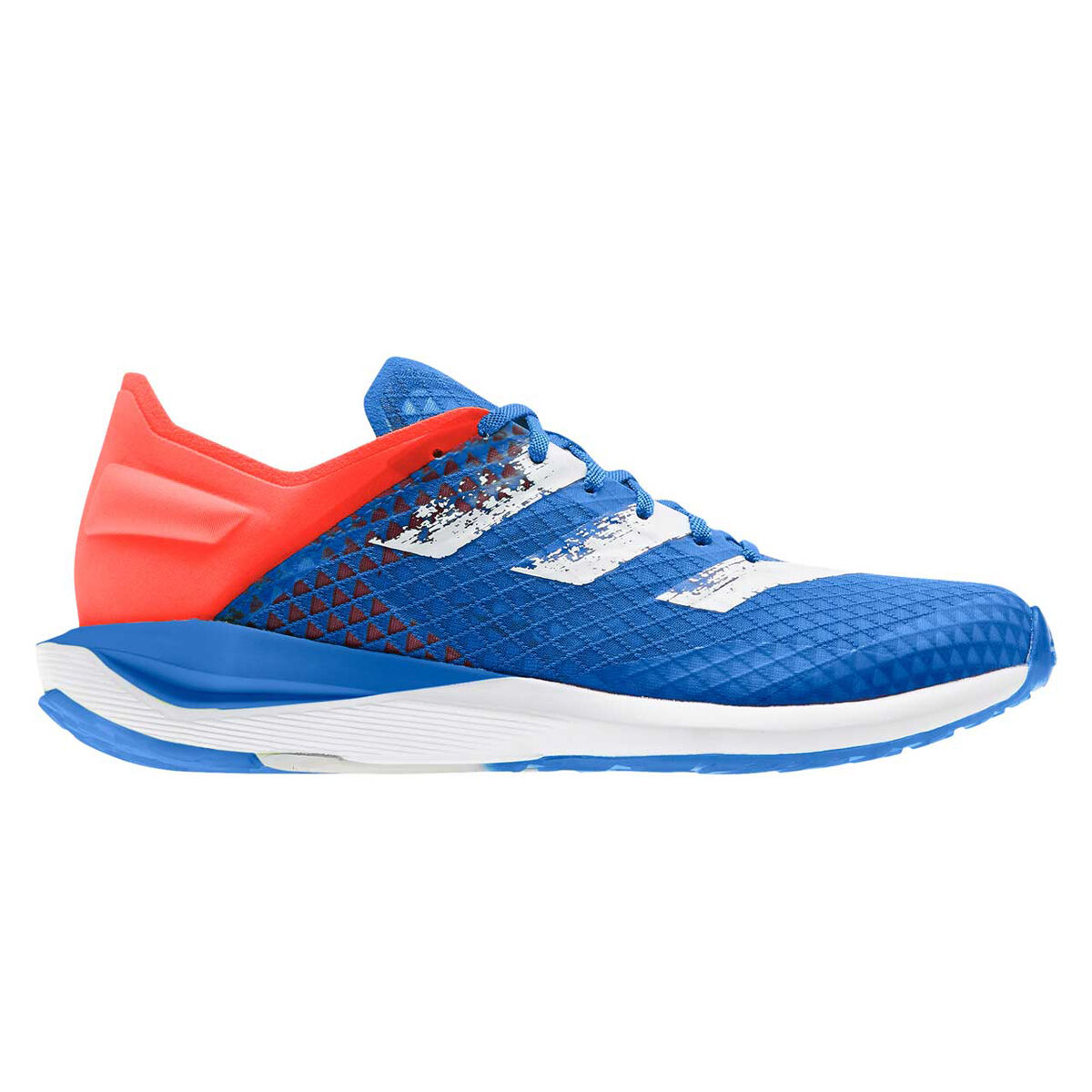 adidas running shoes blue and orange