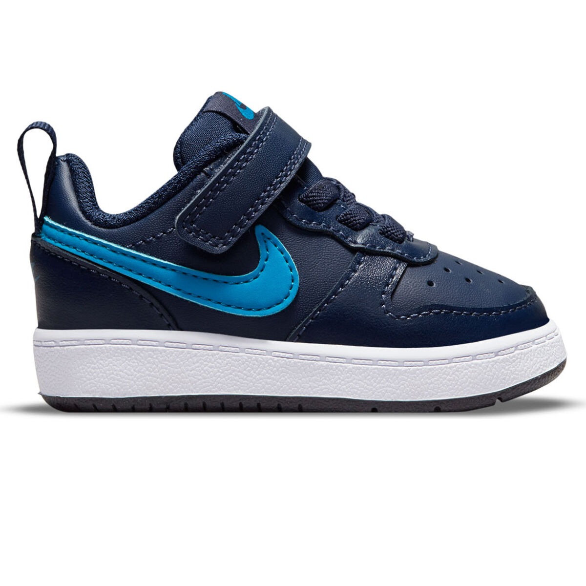 nike court borough low navy blue sneakers