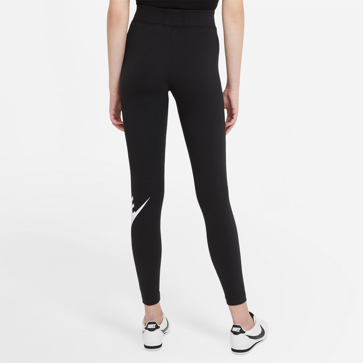 Nike Womens Sportswear Essential High-Rise Leggings Black XXL