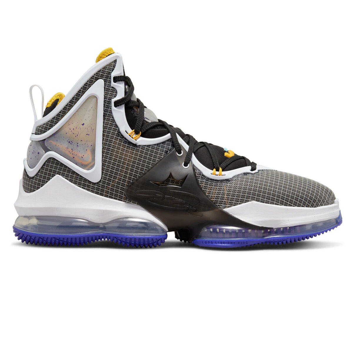 lebron nike shoes black and gold