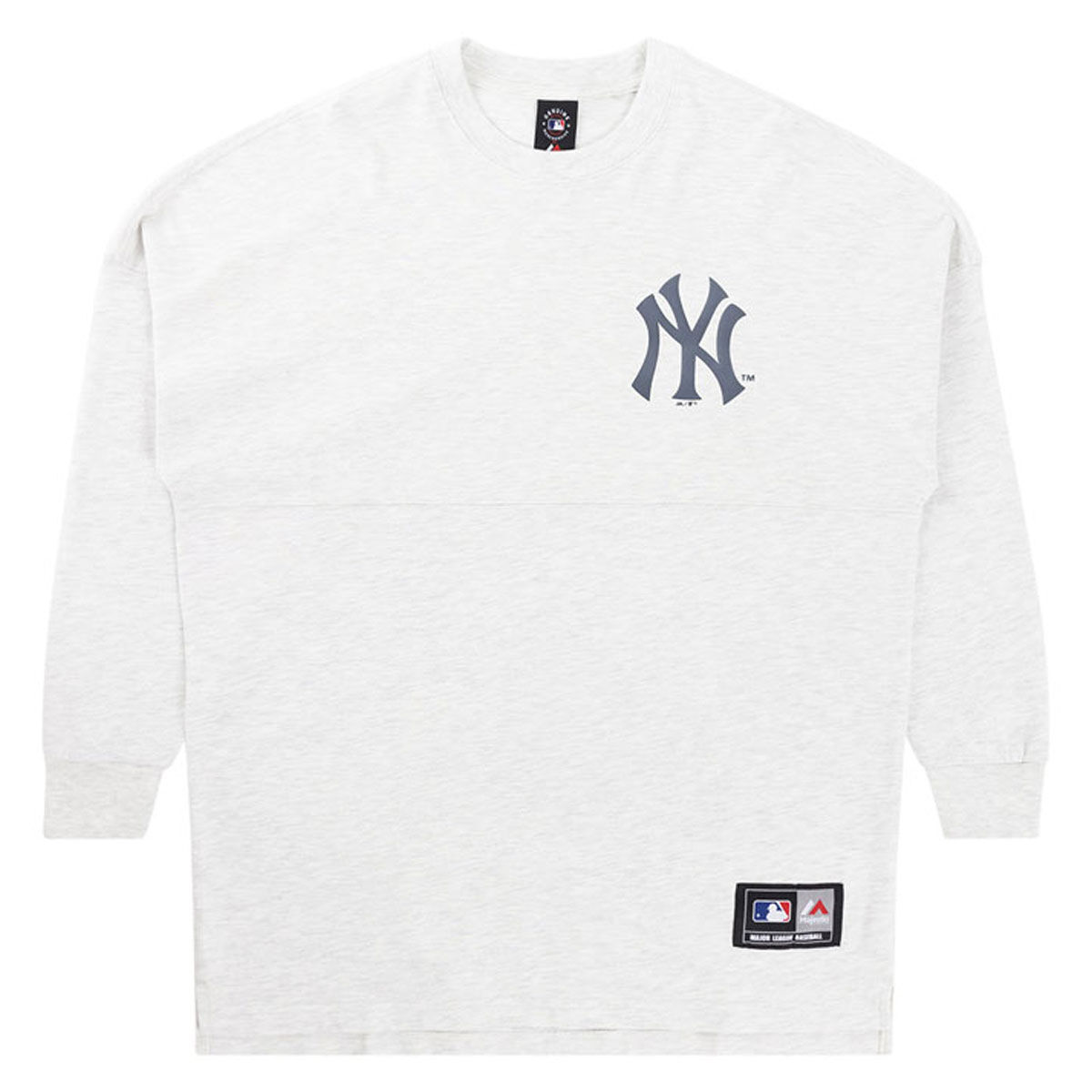 Lids New York Yankees Fanatics Branded Pressbox Long Sleeve T-Shirt - White