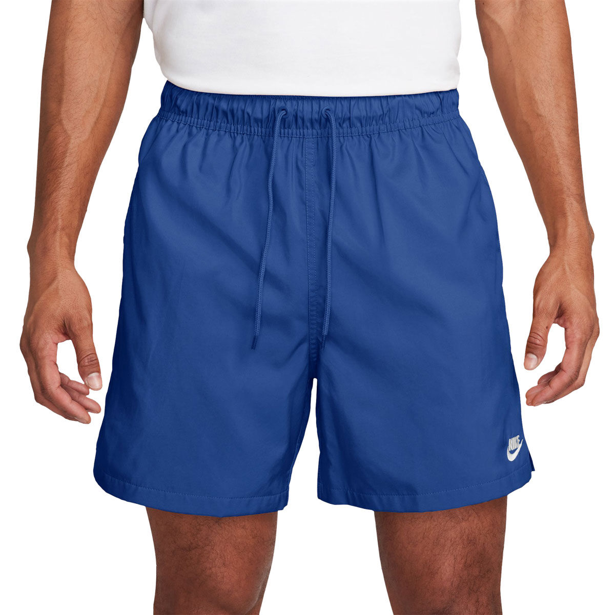 Nike Mens Club Woven Lined Flow Shorts Blue S