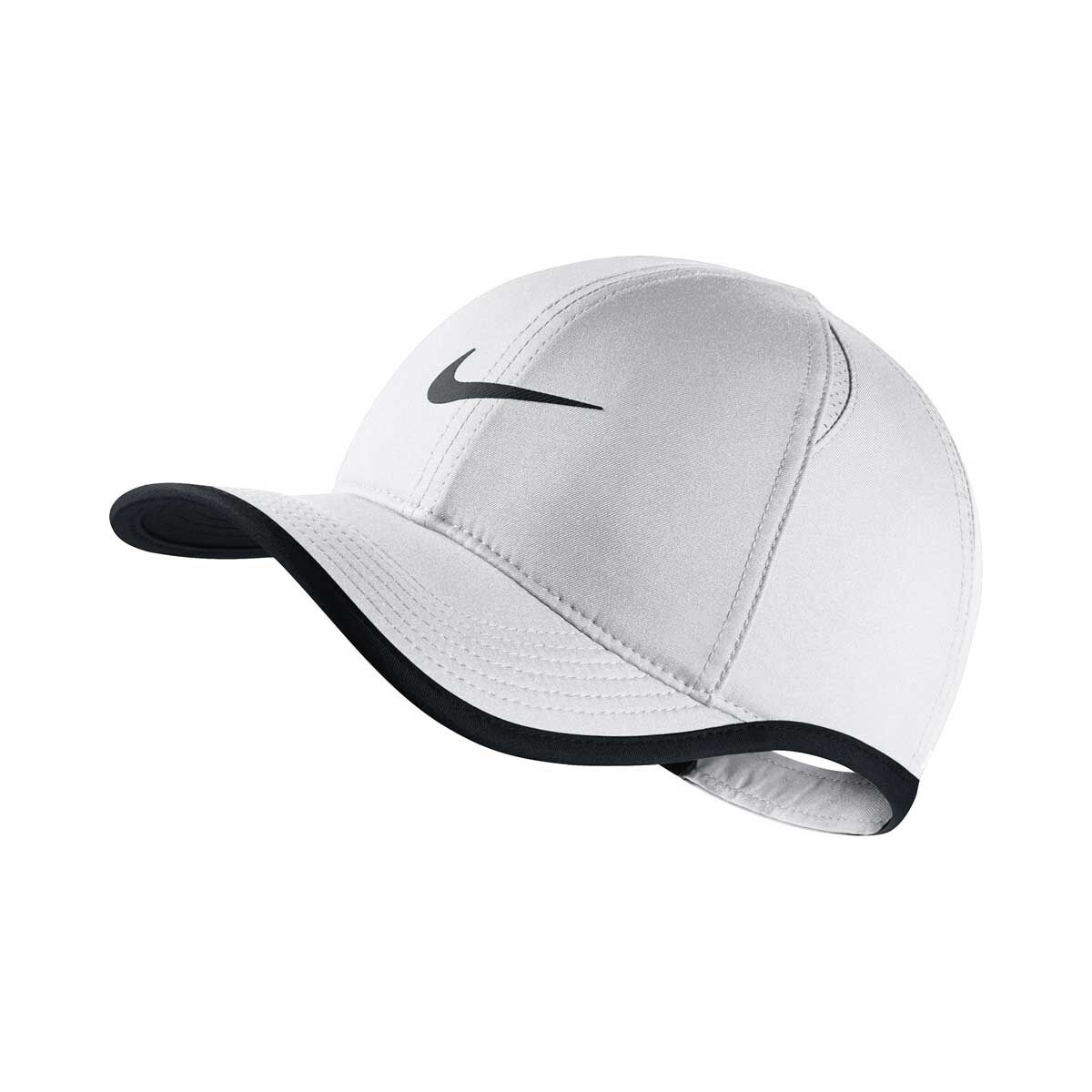 nike featherlight hat white