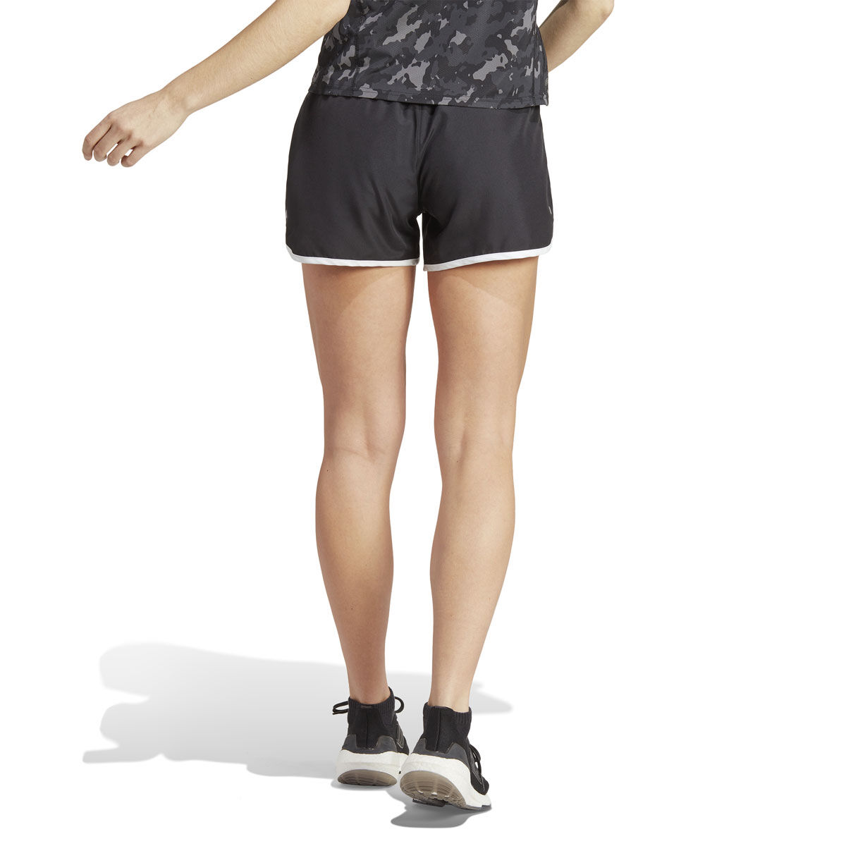 adidas Womens Marathon 20 Running Shorts Black XL