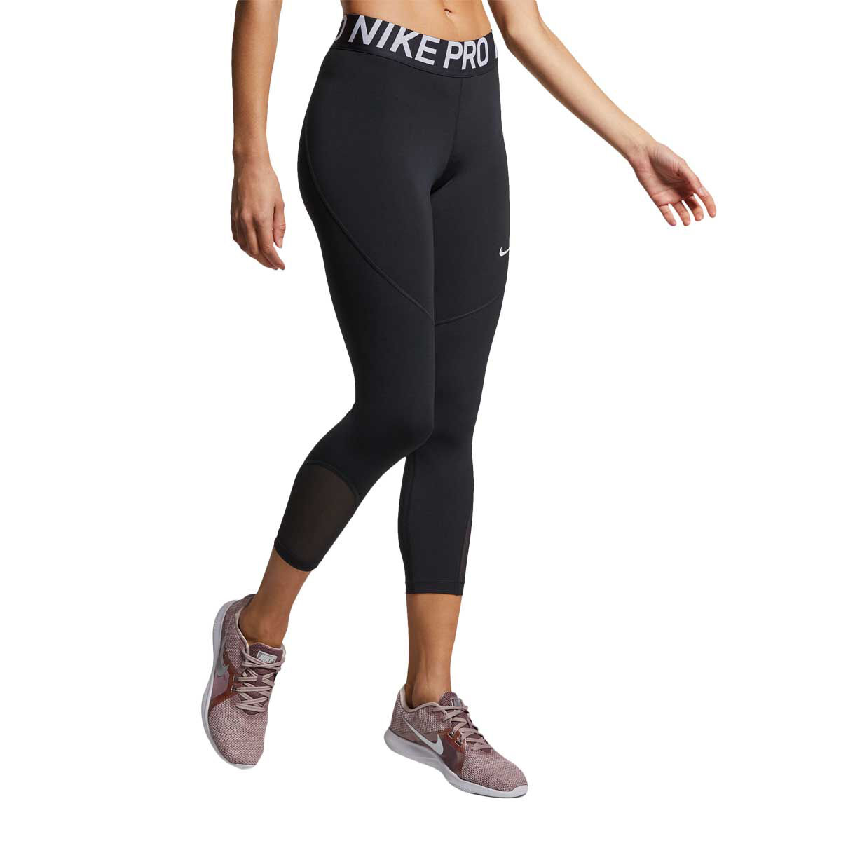 Nike Pro Womens Cropped Tights | Rebel 