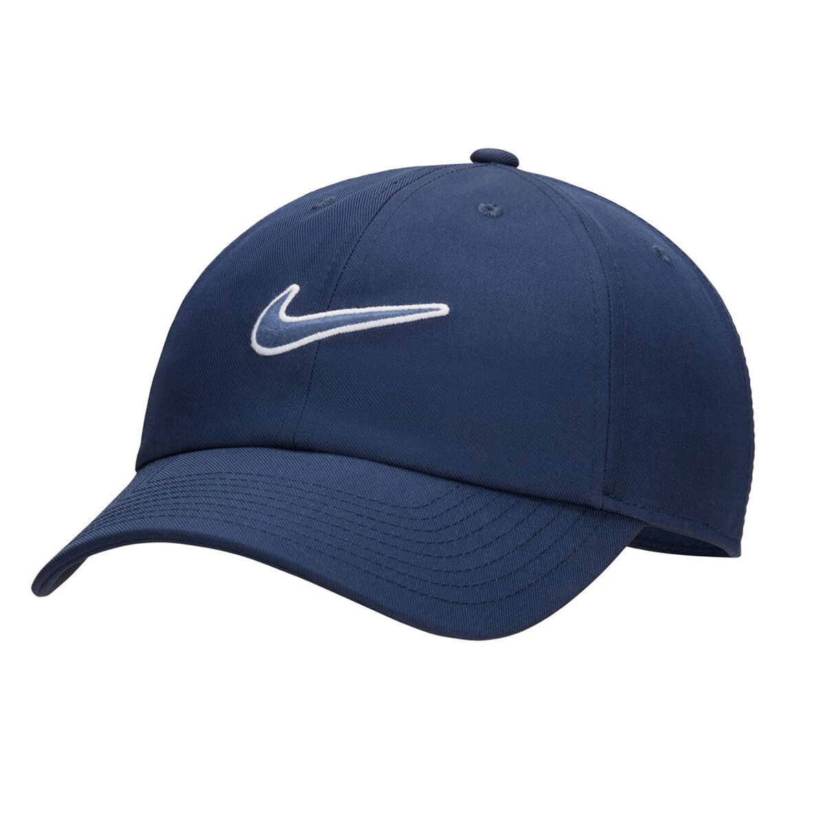 Nike Club Unstructured Swoosh Hat Navy M/L | Rebel Sport