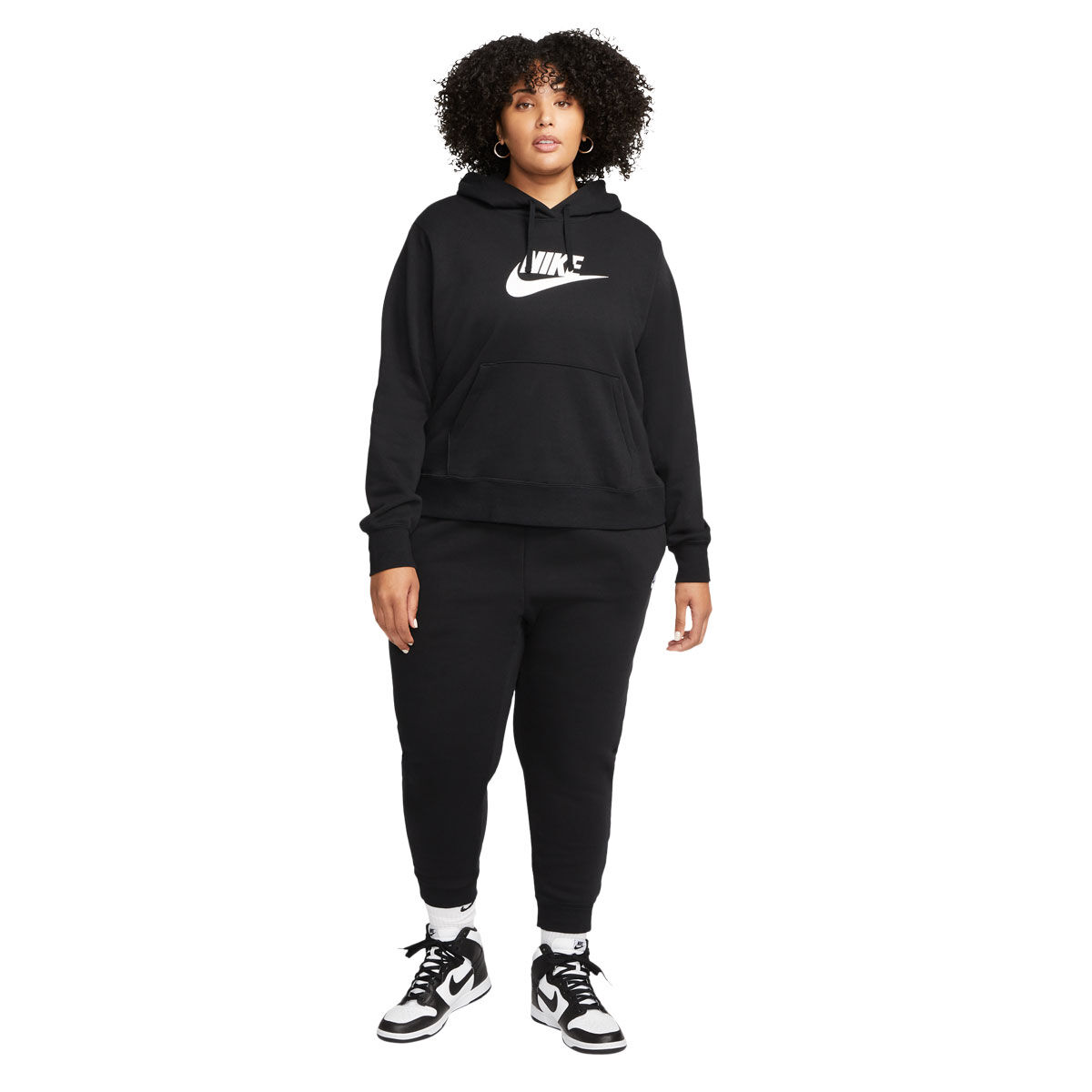 Nike Women's Plus Size Sportswear Fleece Jogger Sweatpants Pants
