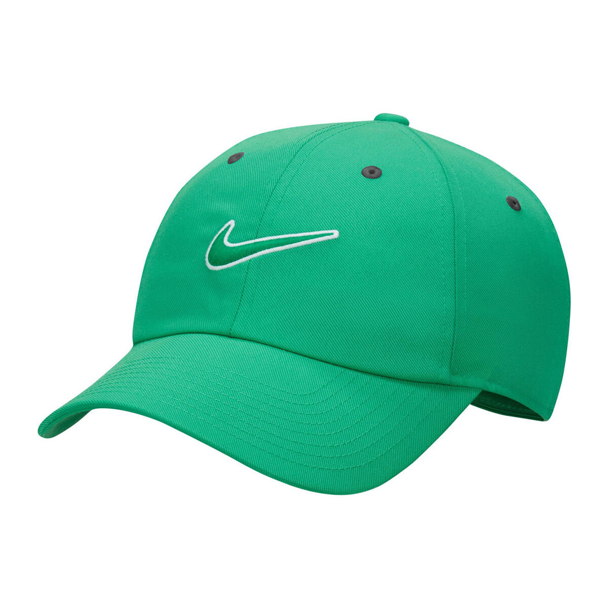 Nike Club Unstructured Swoosh Hat Green M/L | Rebel Sport