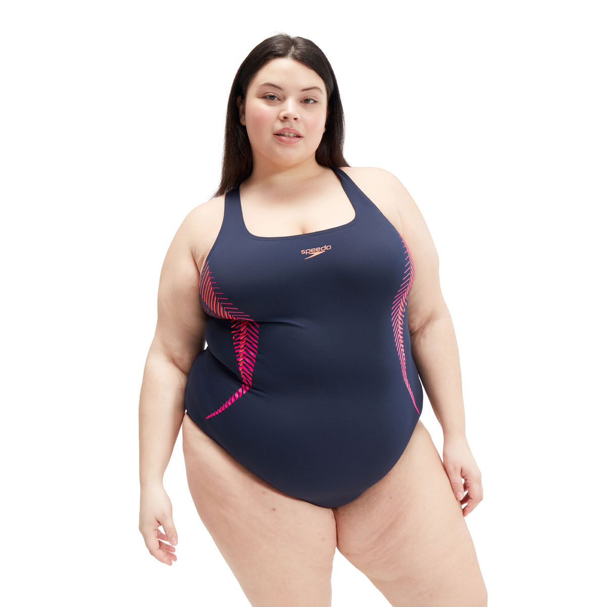 Plus size sales sport swimwear