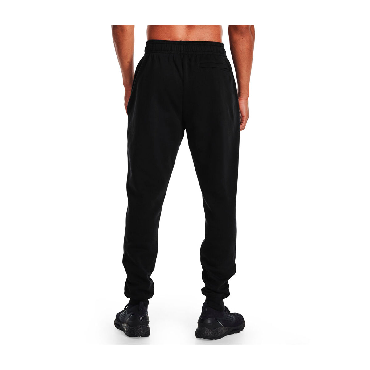 black under armour joggers mens