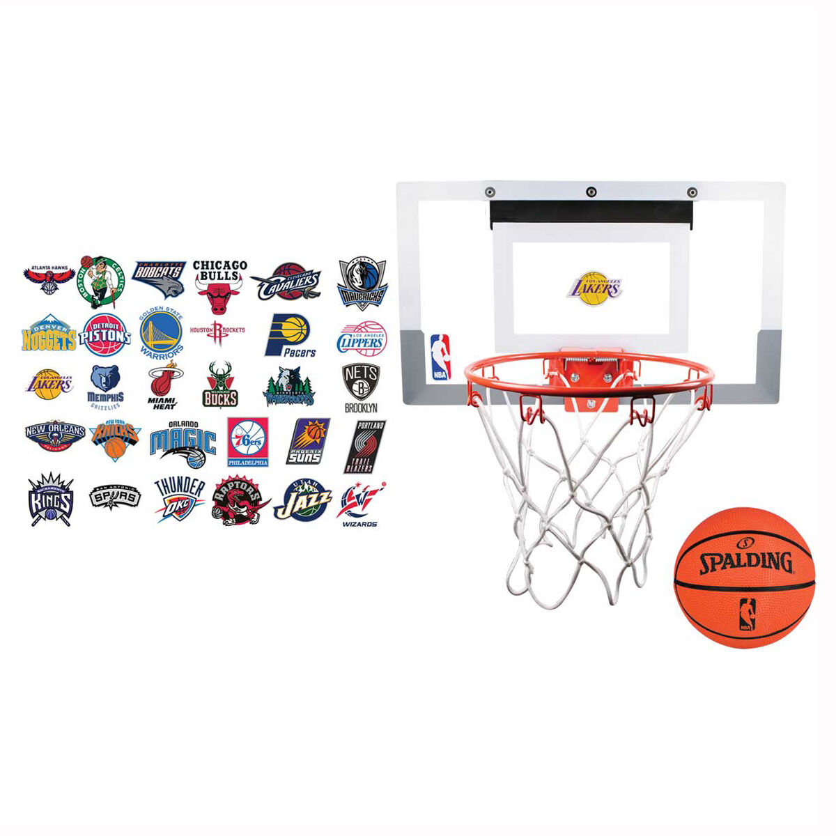 Spalding Nba Slam Jam Over The Door Basketball Ring