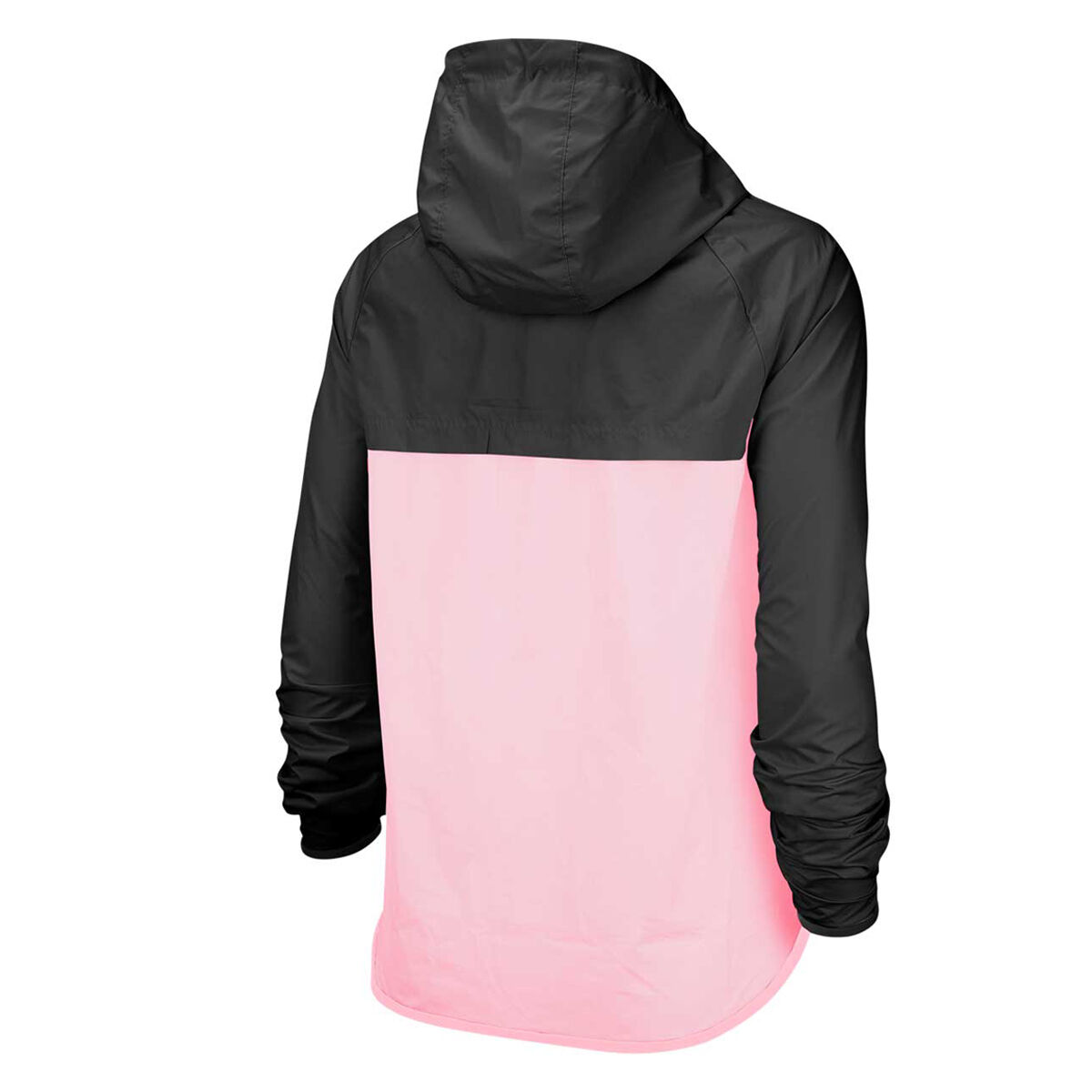 nike windrunner jacket pink and white