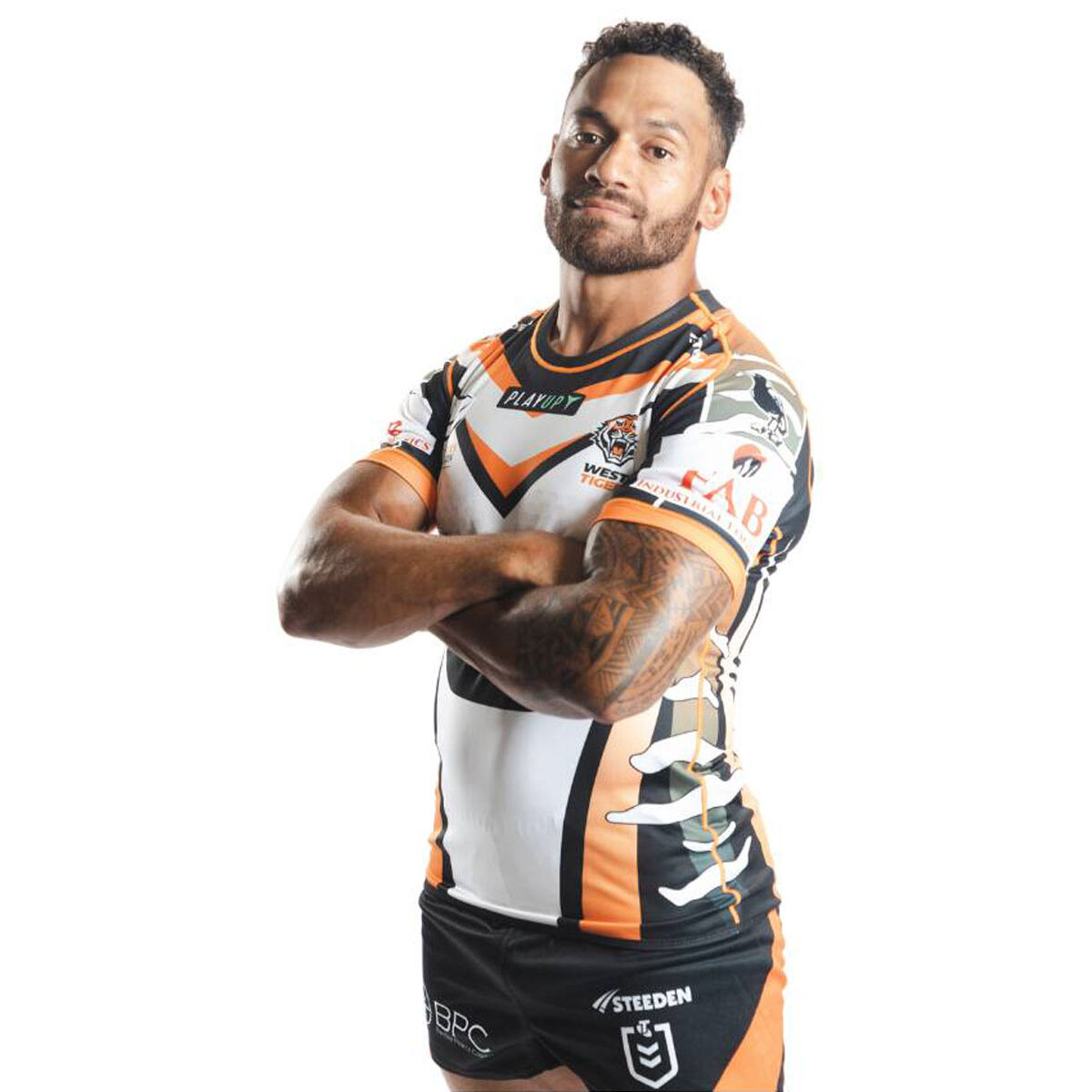 2023 Tigers Captains Run Jersey I don't even know what to say. Thoughts?  #nrl #tigers #weststigers #jersey #nrljerseys