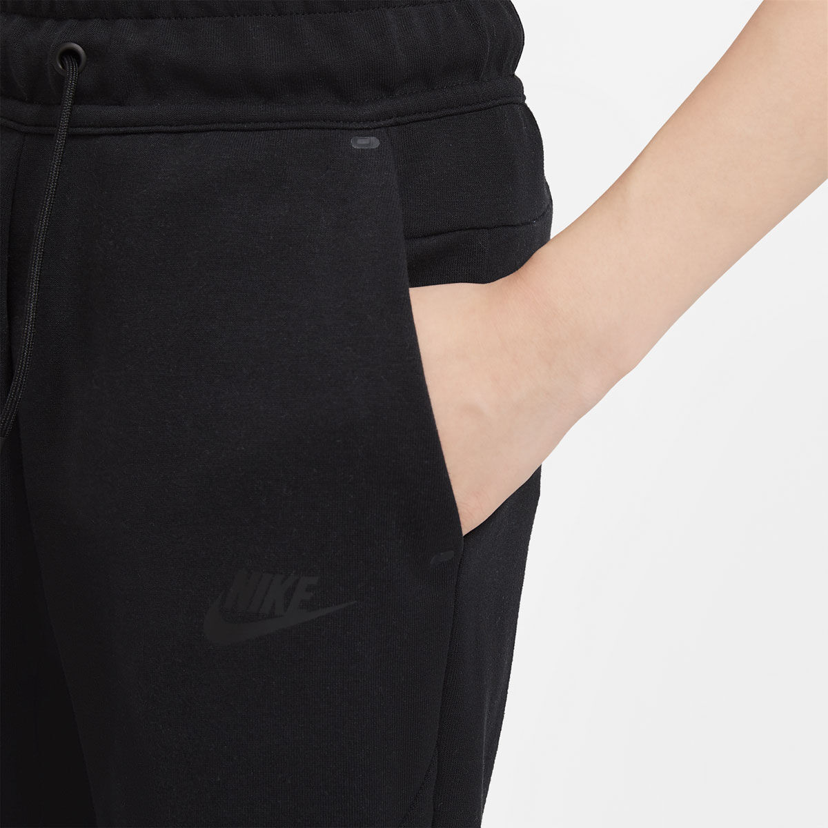 Nike tech sale fleece pants black