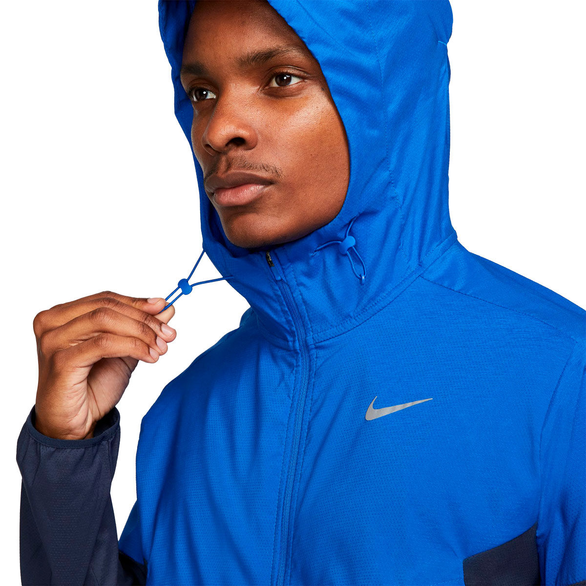 Nike Mens Windrunner Repel Running Jacket Navy/Blue L