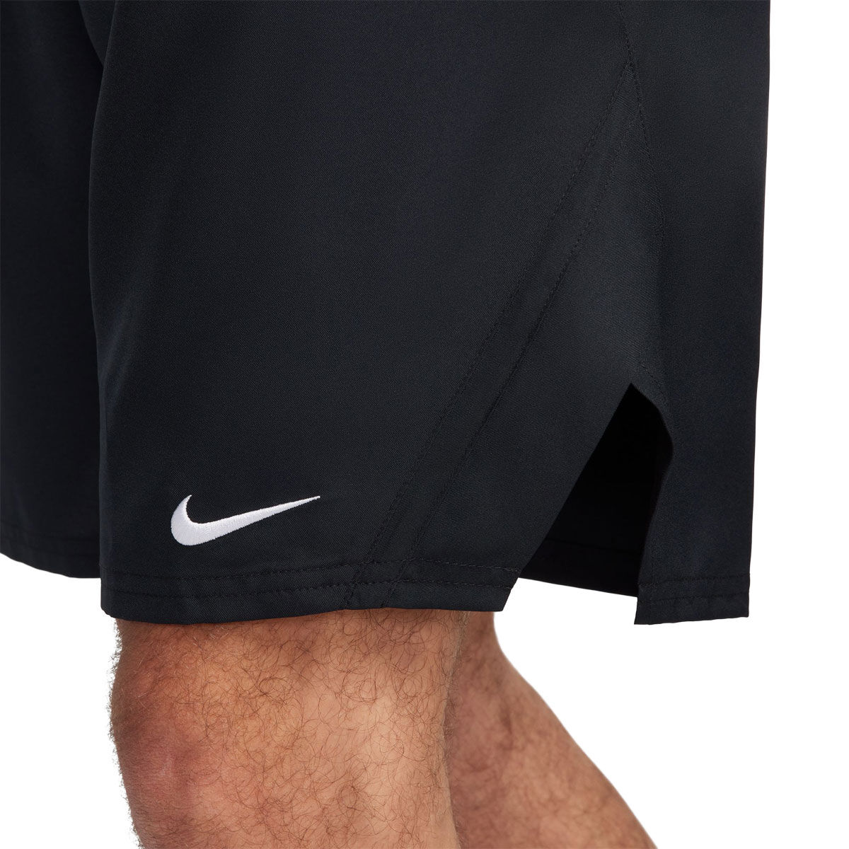 Shorts Nike Court Dry Victory 9IN Preto e Branco 