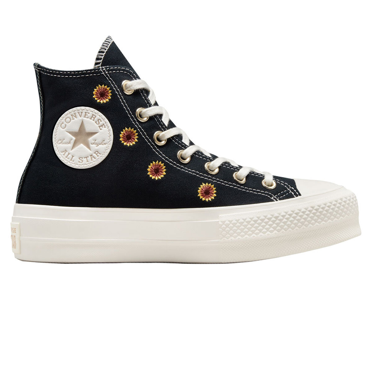 Converse Chuck Taylor All Star Lift High Womens Casual Shoes Black ...