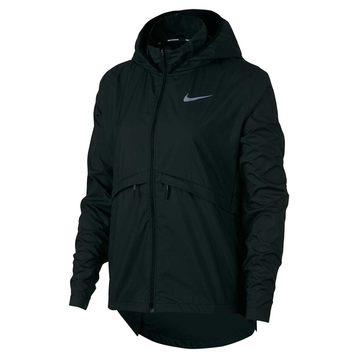 nike women's essential hooded running jacket