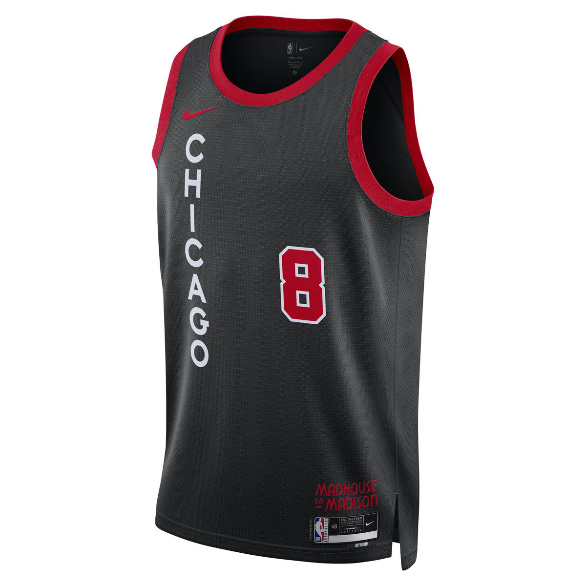 Men's Nike Chicago Bulls No23 Michael Jordan Red NBA Swingman Icon Edition Jersey