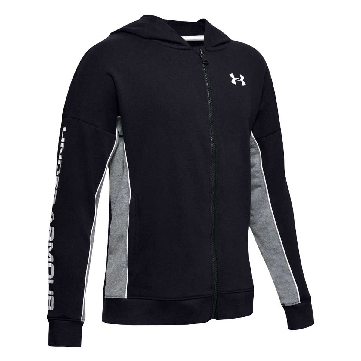 boys under armour full zip hoodie