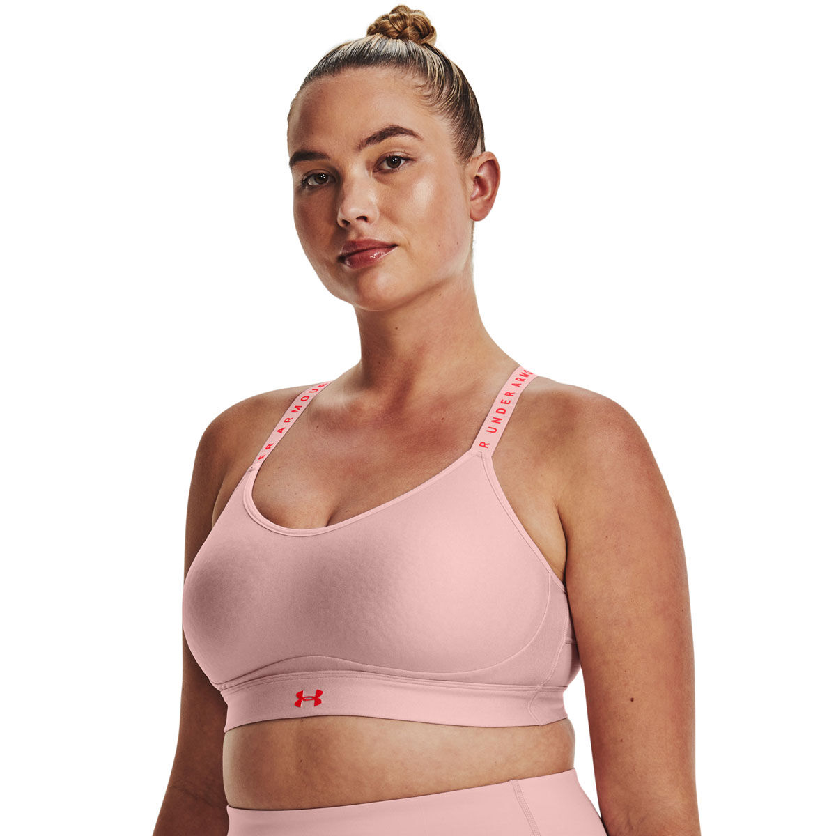 women's ua infinity low heather sports bra