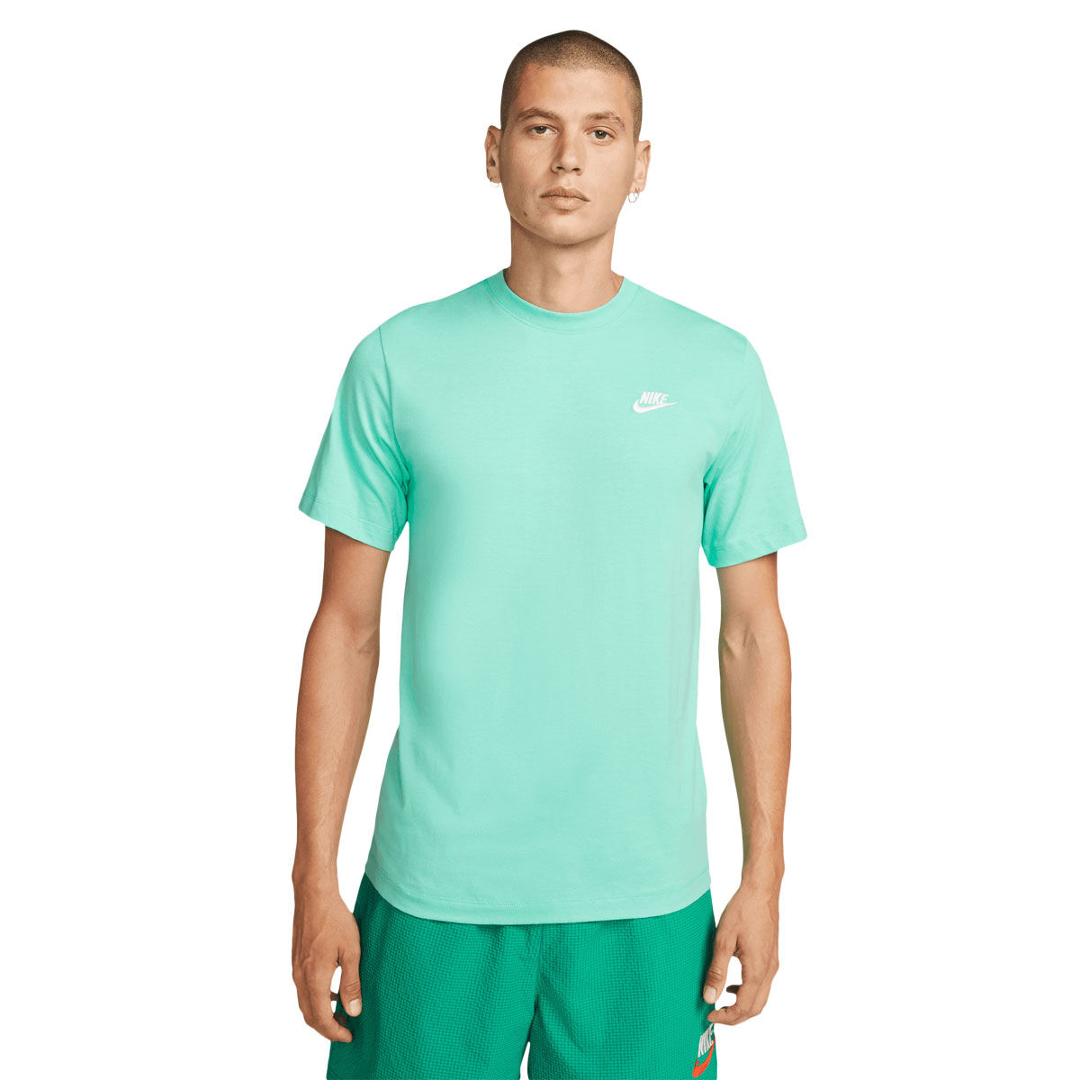 Nike Mens Sportswear Club Tee Green XL | Rebel Sport